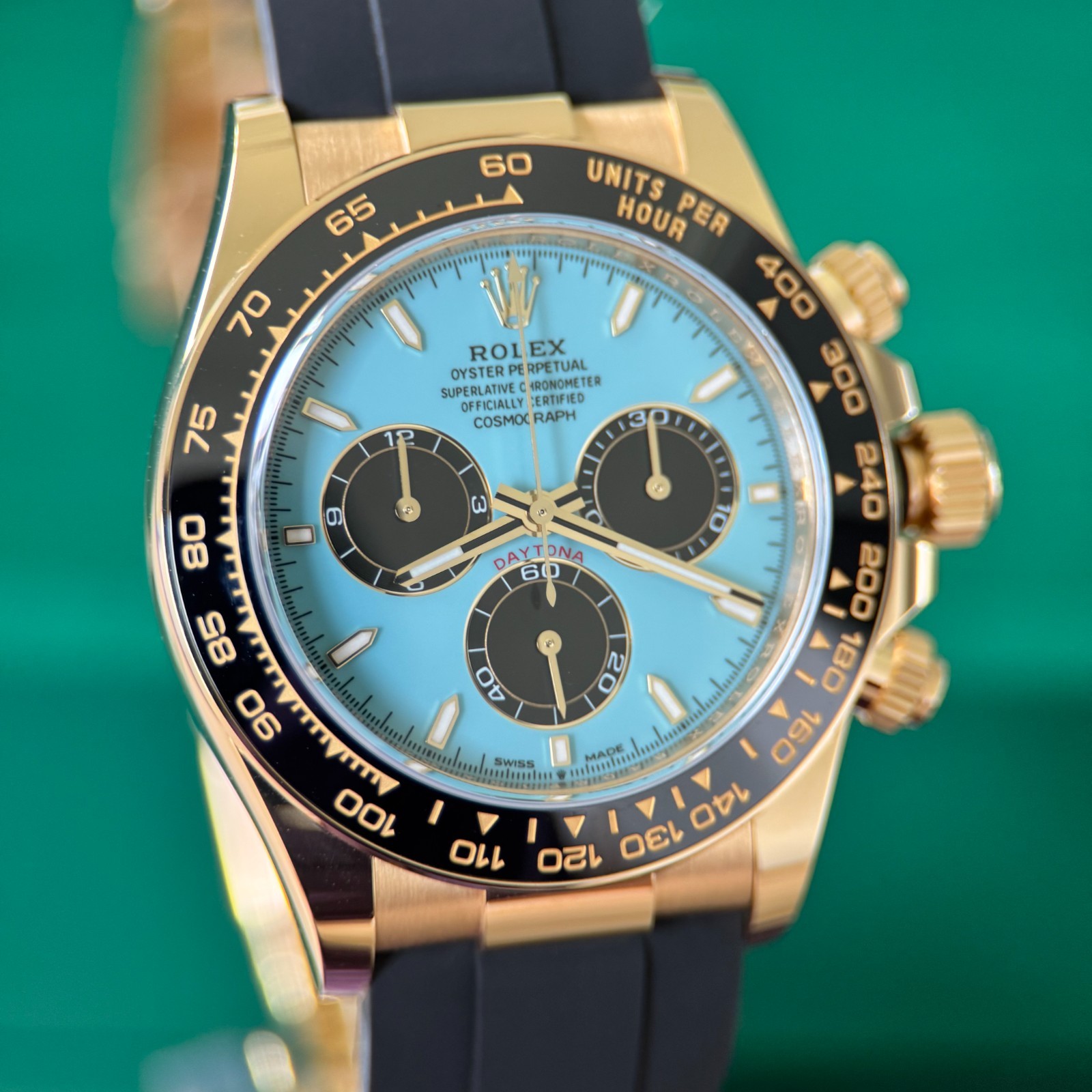 Rolex Daytona 2026 Rare Turquoise "Tiffany" dial - Immaculate Full Set