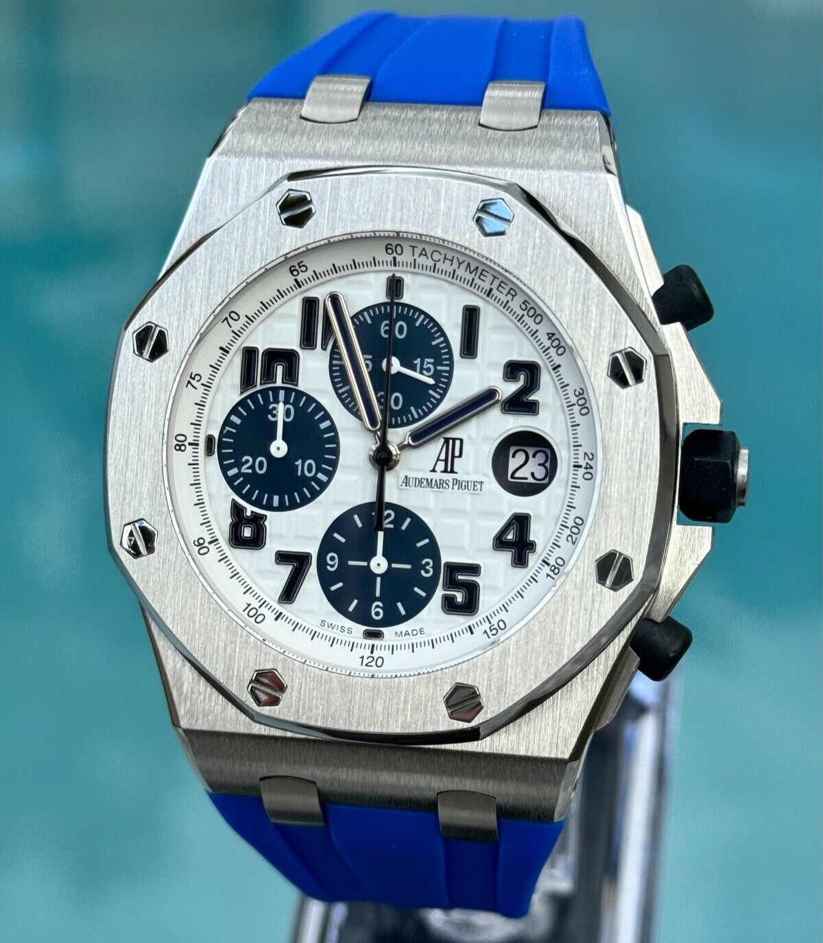 Audemars Piguet Royal Oak Offshore Navy - FULL SET Two Straps