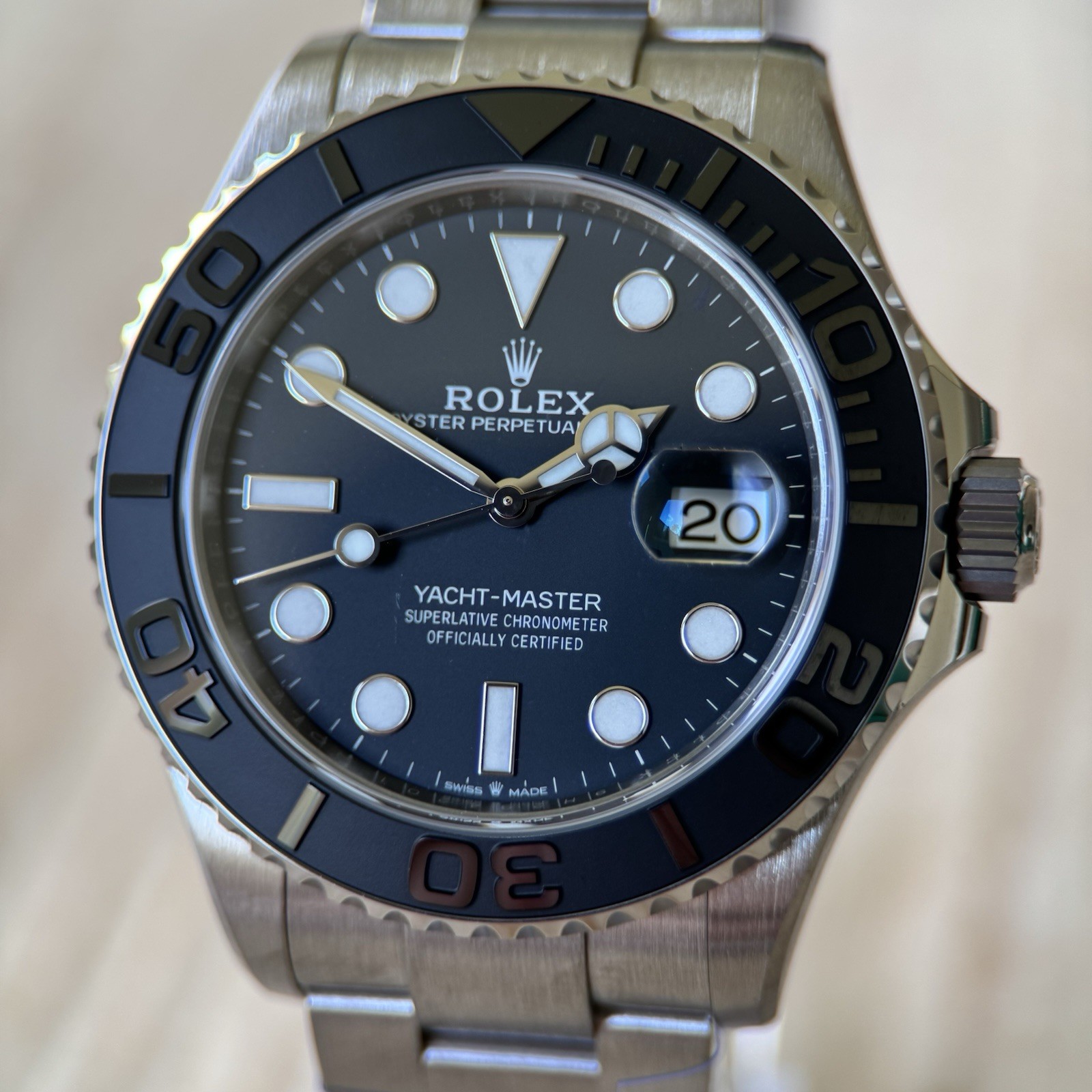 2026 Rolex Yacht-Master 42mm 226627 Titanium - Immaculate Full Set