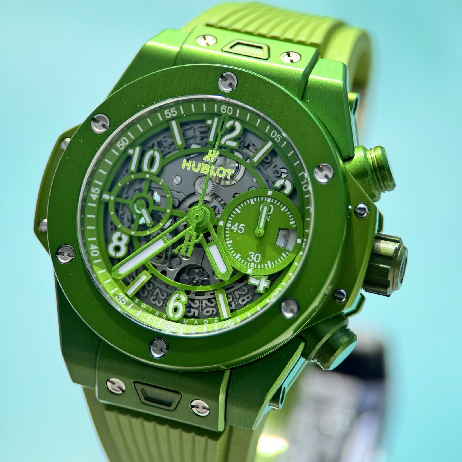 New Hublot Big Bang Unico Nespresso Origin - Pristine Full Collector's Set