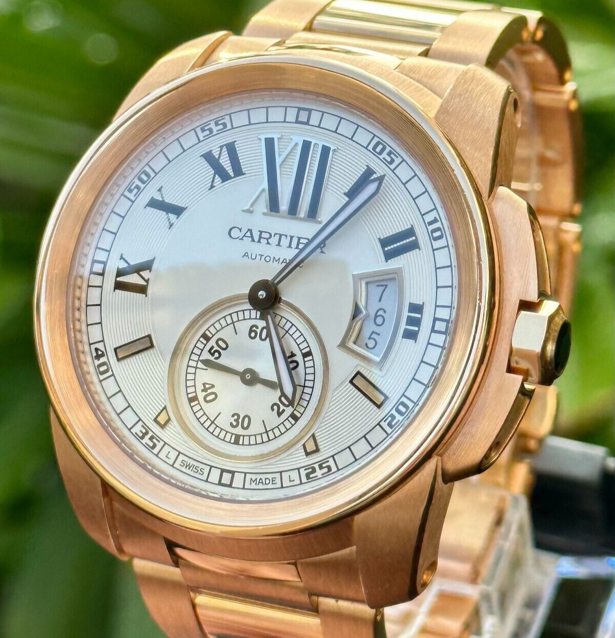 Cartier Calibre De Cartier Rose Gold - Ref# W7100018