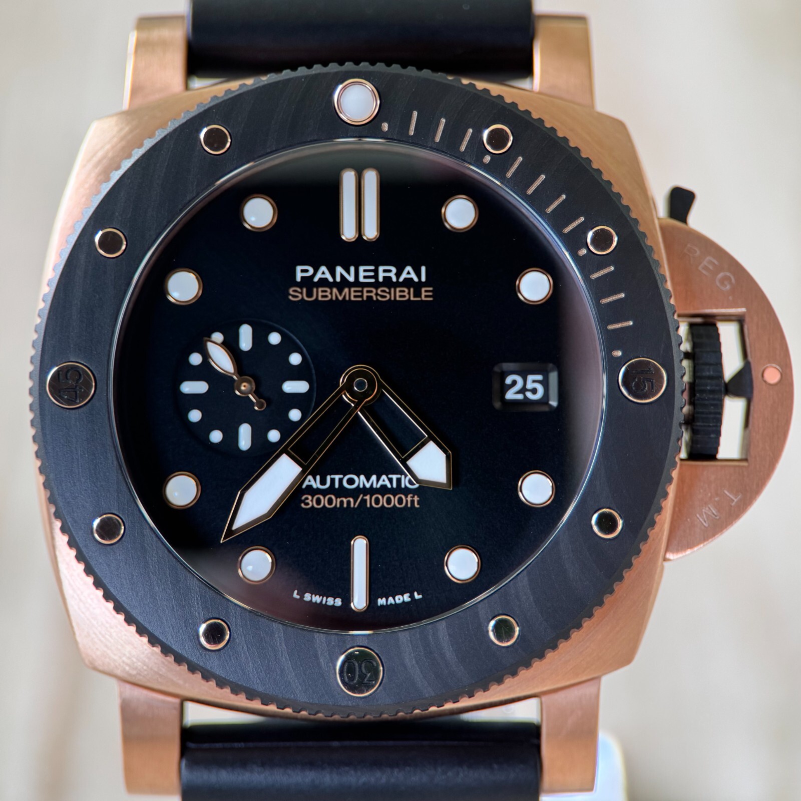 Panerai Submersible PAM02070 Goldtech OroCarbo 44mm - Limited 1 of 350