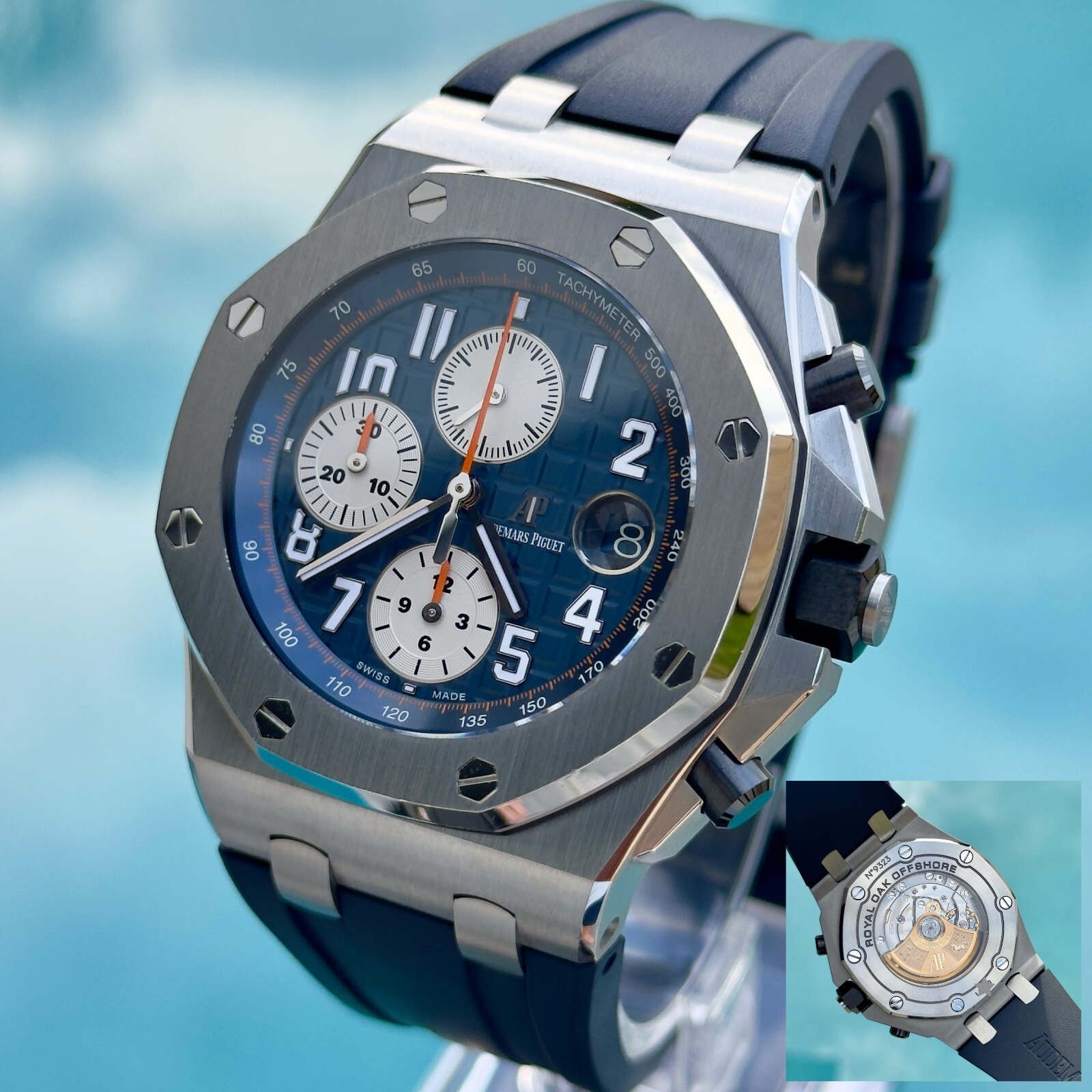 Audemars Piguet Royal Oak Offshore 42mm Gen 2 Navy Blue & Orange