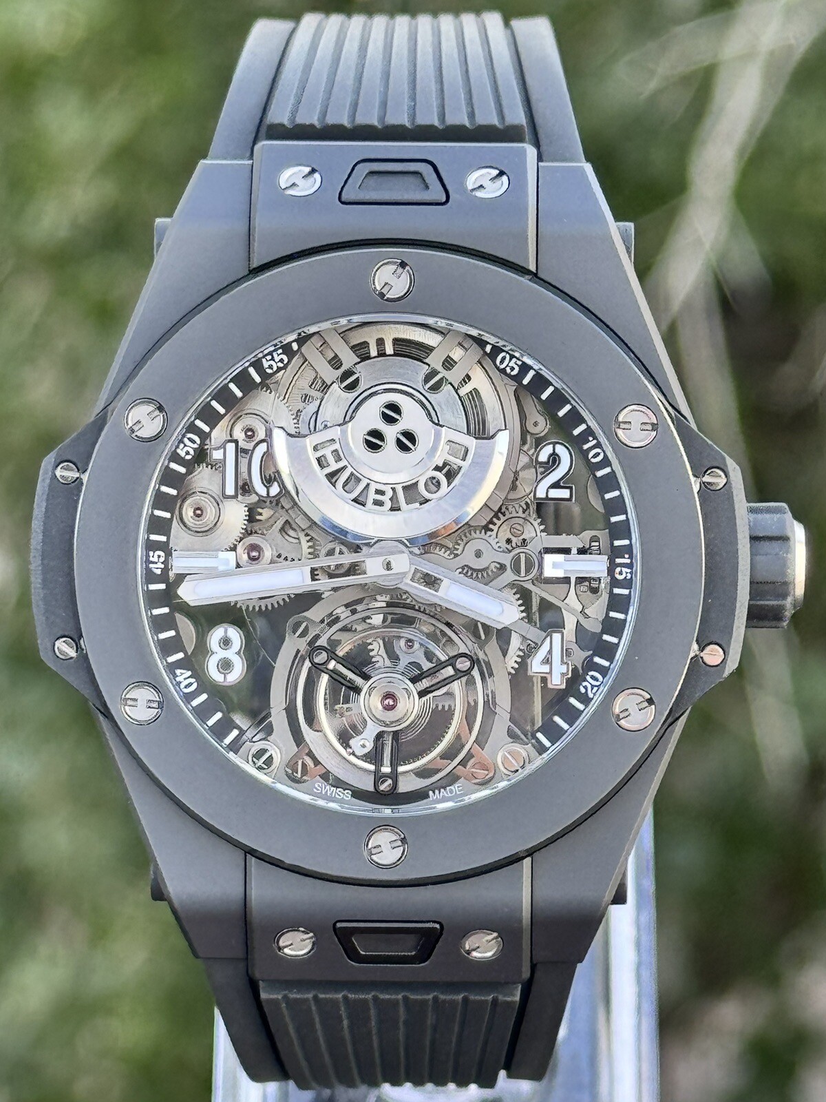 Hublot Big Bang Tourbillon Automatic Black Magic - Limited 1 of 100 - Full Set