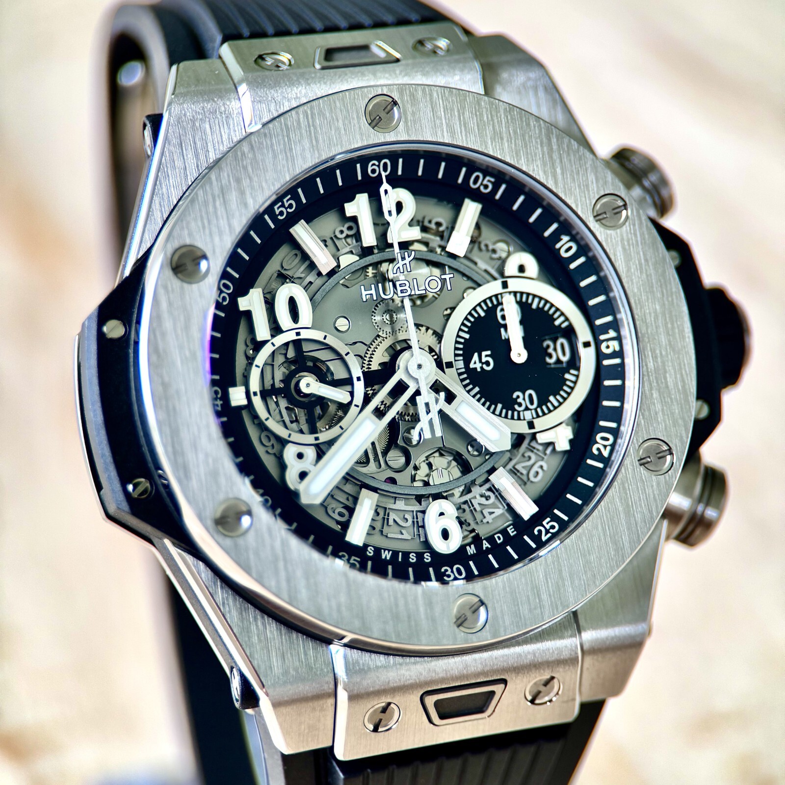 Hublot Big Bang UNICO Titanium 44mm - Full Set Under Warranty