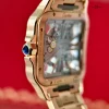 Cartier Santos de Cartier Rose Gold Skeleton – Full Set Warranty till 2030 - Image 8