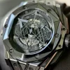 Hublot Big Bang Unico Sang Bleu II “All Black” Limited 1 of 200 Full Set - Image 17