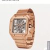 Cartier Santos de Cartier Rose Gold Skeleton – Full Set Warranty till 2030 - Image 3