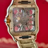 Cartier Santos de Cartier Rose Gold Skeleton – Full Set Warranty till 2030 - Image 9